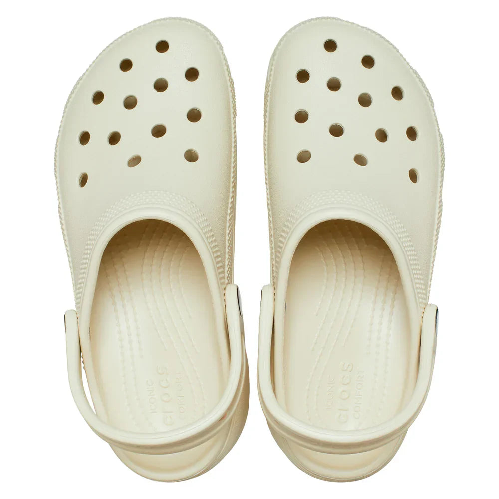 Classic Platform Clog - Bone