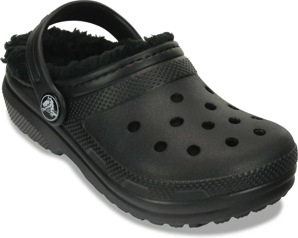Classic Lined Clog Kids (Age 5+) - Black/Black