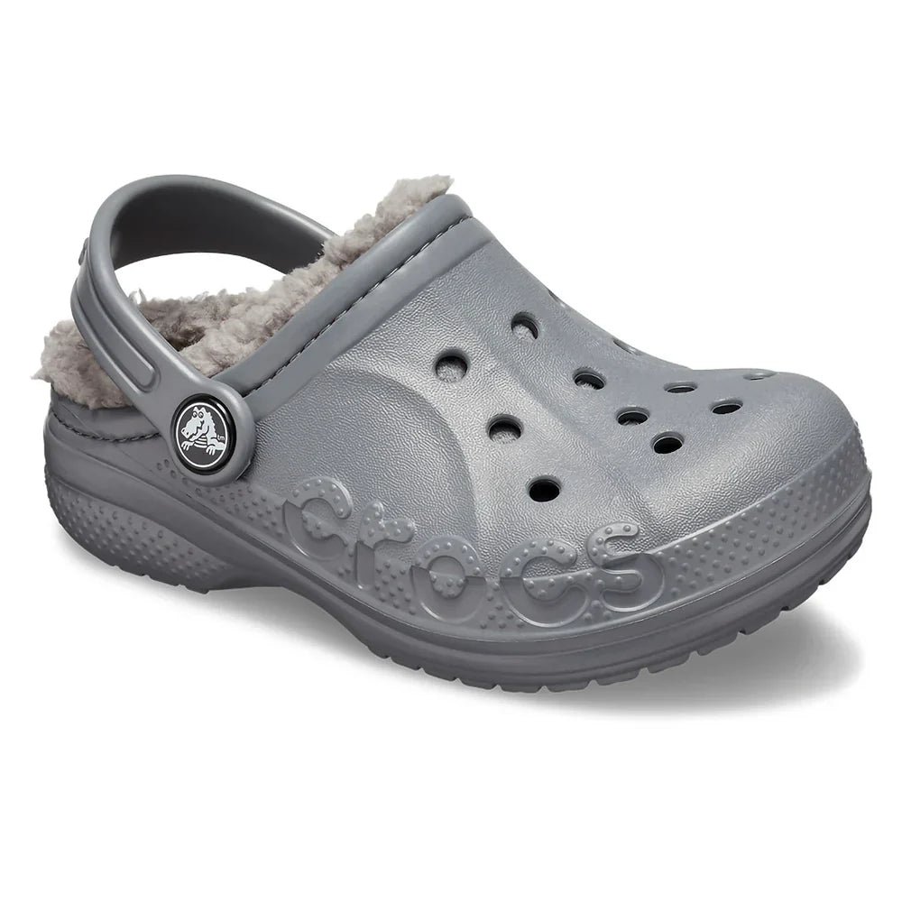 Baya Lined Clog Kids (Age 5+) - Charcoal/Charcoal