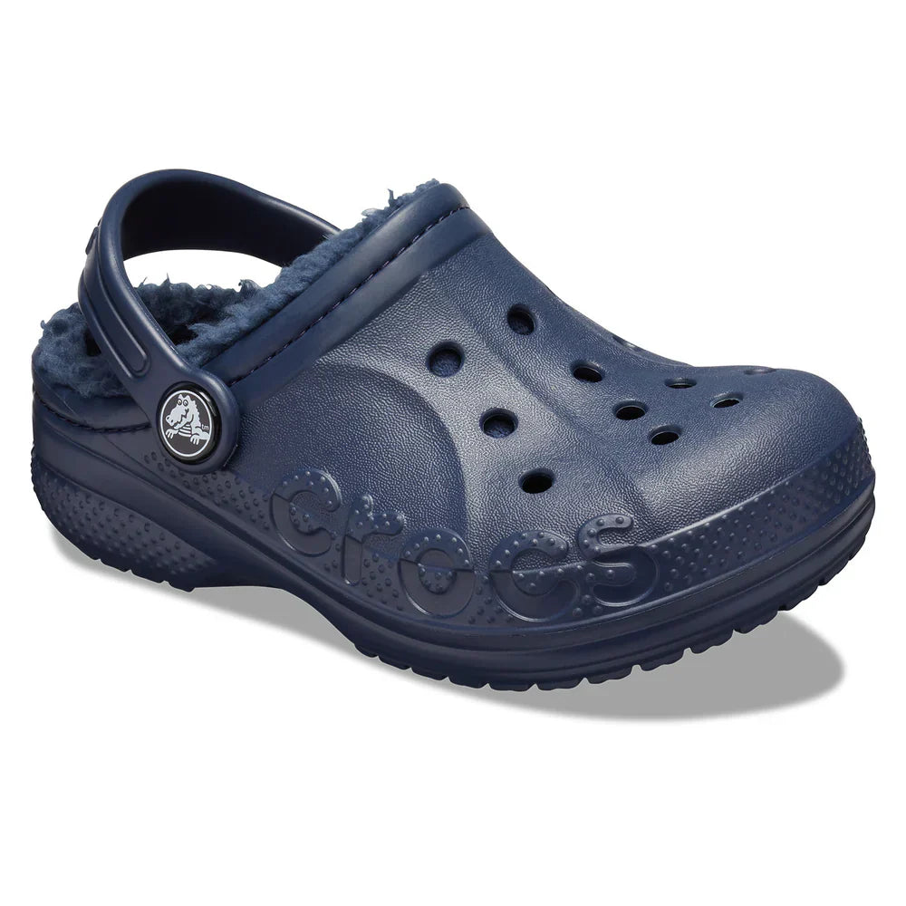 Baya Lined Clog Kids - Navy/Navy