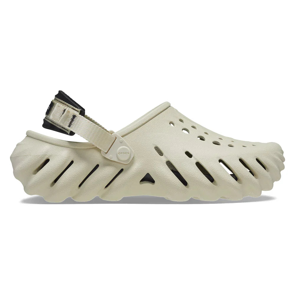 Echo Clog - Bone/Black