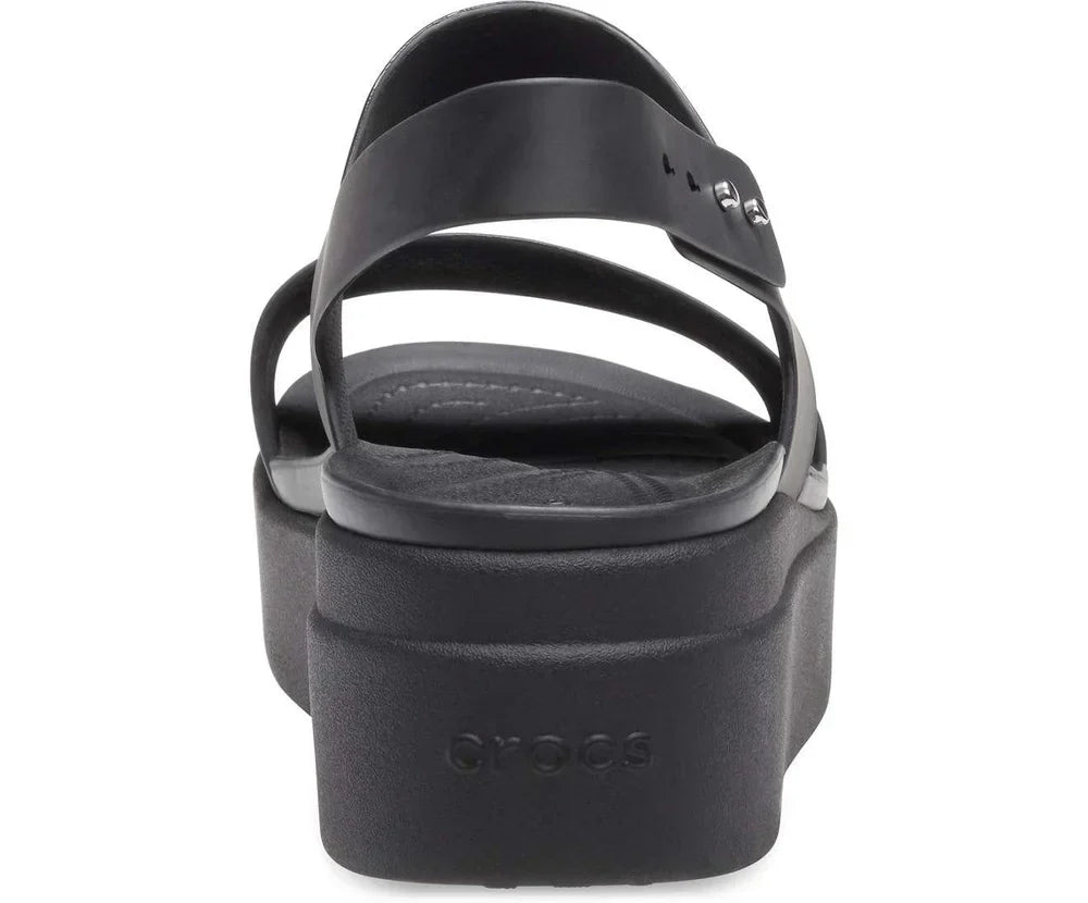 Brooklyn Low Wedge - Black/Black