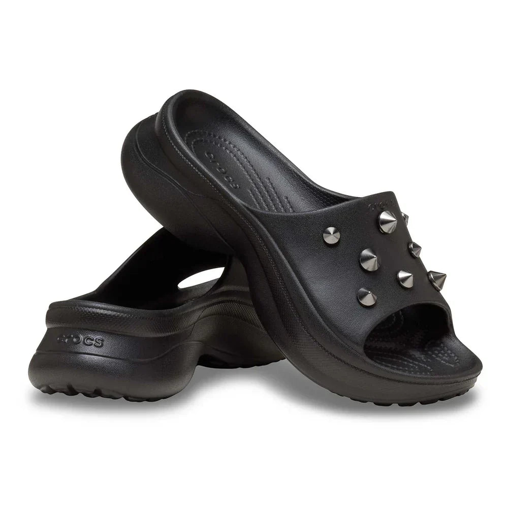 Bae Studded Slide - Black