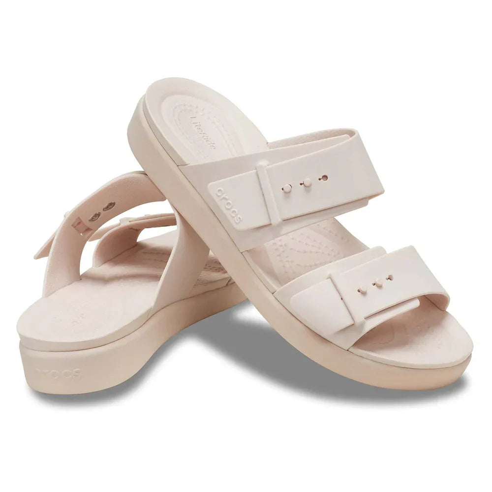 Brooklyn Buckle Low Sandal - Quartz