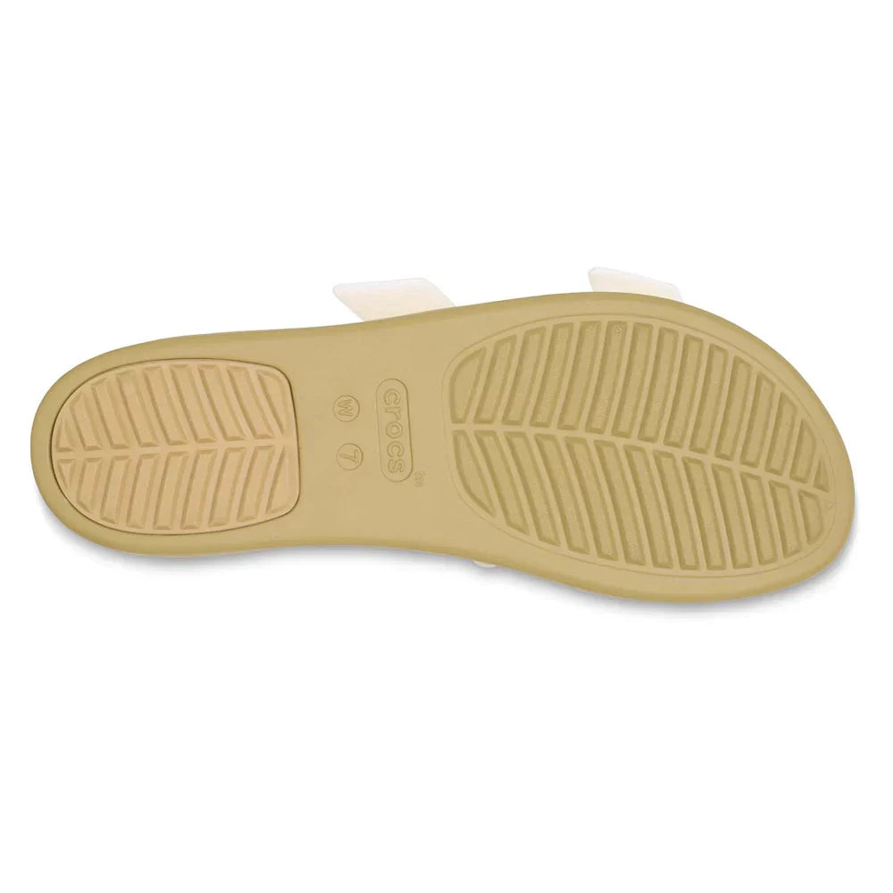 Brooklyn Buckle Low Sandal - ChalkTan
