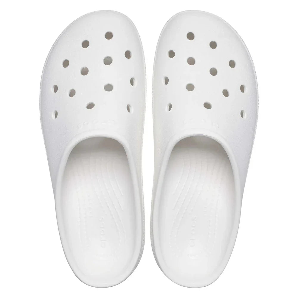 Classic Low Profile Clog - White