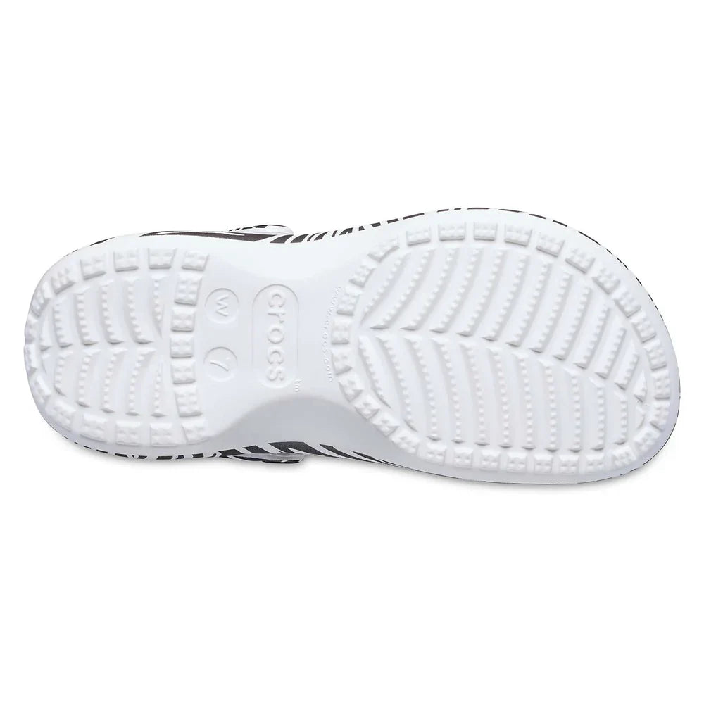 Classic Platform Animal Clog - Zebra