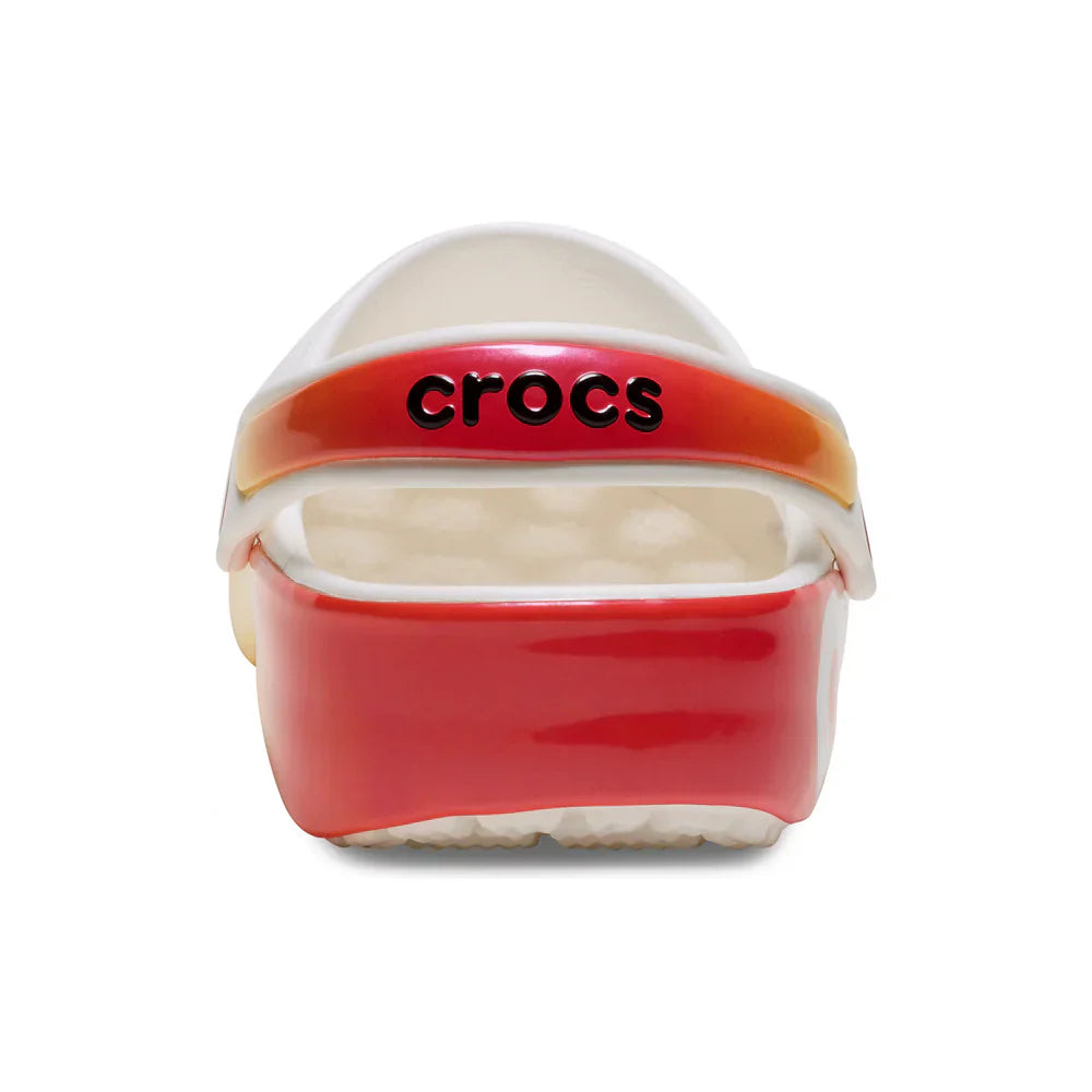 Classic Reflector Clog Kids (Age 5+) - White/Multi