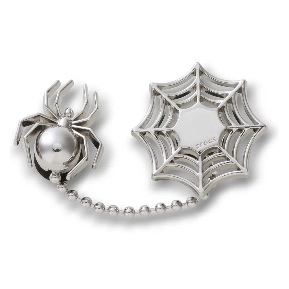 Elevated Spider & Web Jibbitz