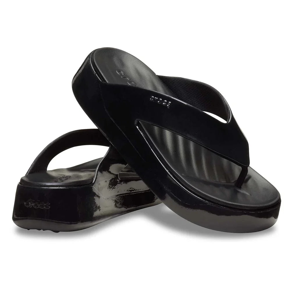 Getaway Platform Patent Flip - Black