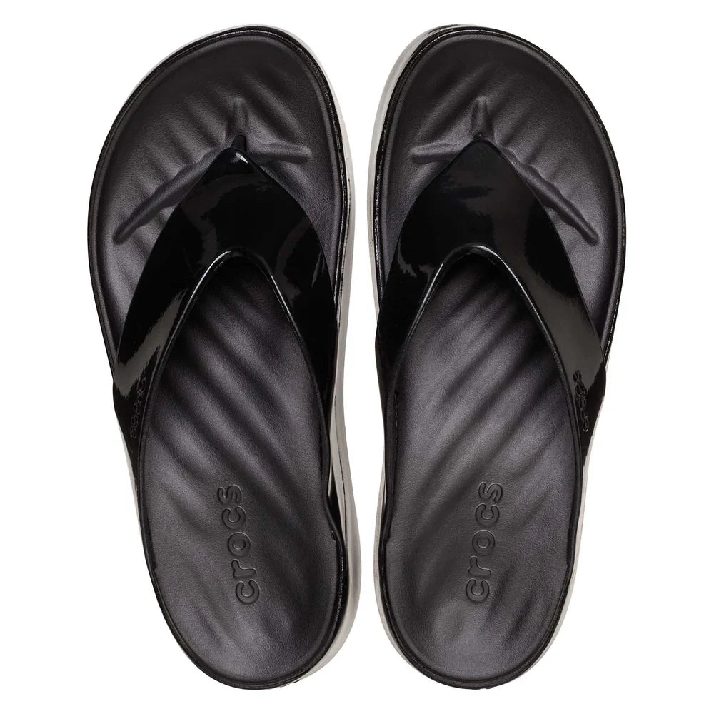 Getaway Platform Patent Flip - Black