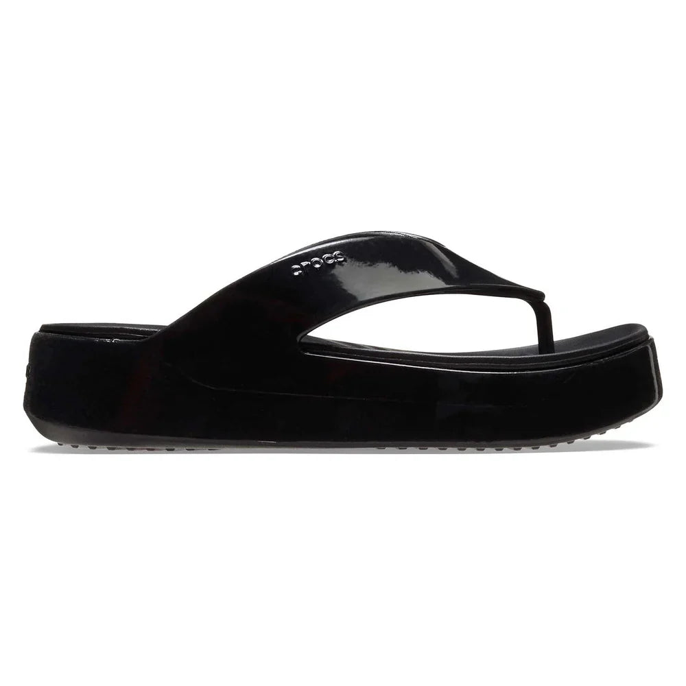 Getaway Platform Patent Flip - Black