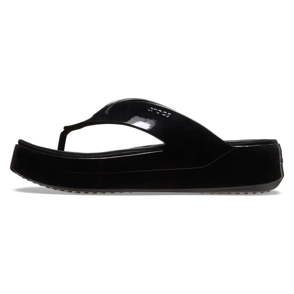 Getaway Platform Patent Flip - Black